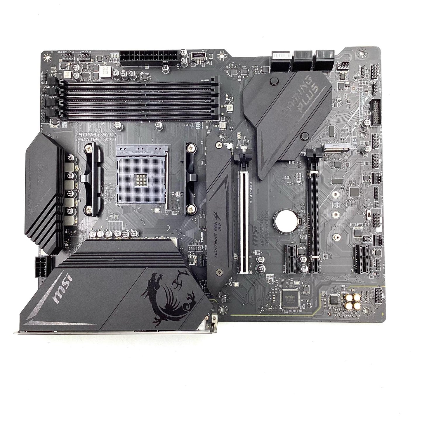 【全額返金保証】【最速発送】MSI マザーボード MAG B550 GAMING PLUS 美品 動作確認済