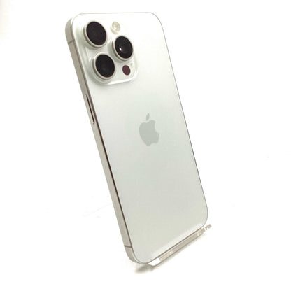 【全額返金保証】【最速発送】Apple iPhone iPhone 15 Pro Max 256GB ホワイトチタニウム SIMフリー 白ロム 美品 動作確認済 87%