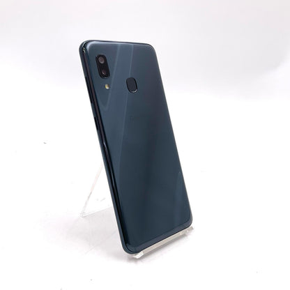 【全額返金保証】【最速発送】SAMSUNG Galaxy A30 ブラック au SCV43 白ロム 動作確認済