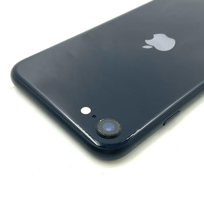 【全額返金保証】【最速発送】Apple iPhone iPhone SE（第3世代） 64GB ミッドナイト Softbank SIMフリー 白ロム 美品 動作確認済 84%