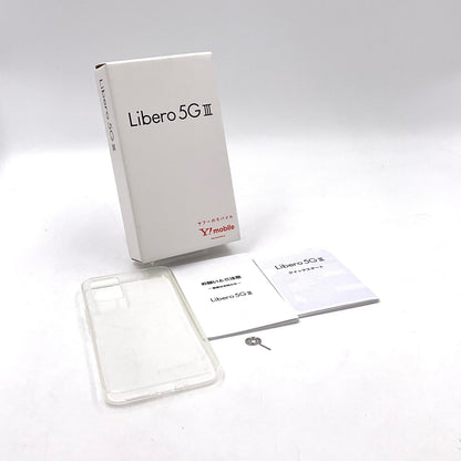 【全額返金保証】【最速発送】ZTE Libero 5G III 64GB ブラック Softbank A202ZT 白ロム 超美品 動作確認済