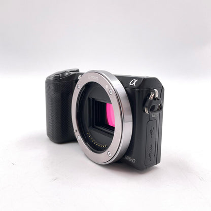 【全額返金保証】【最速発送】Sony デジタル一眼 α NEX-5R ボディ ブラック 美品 動作確認済