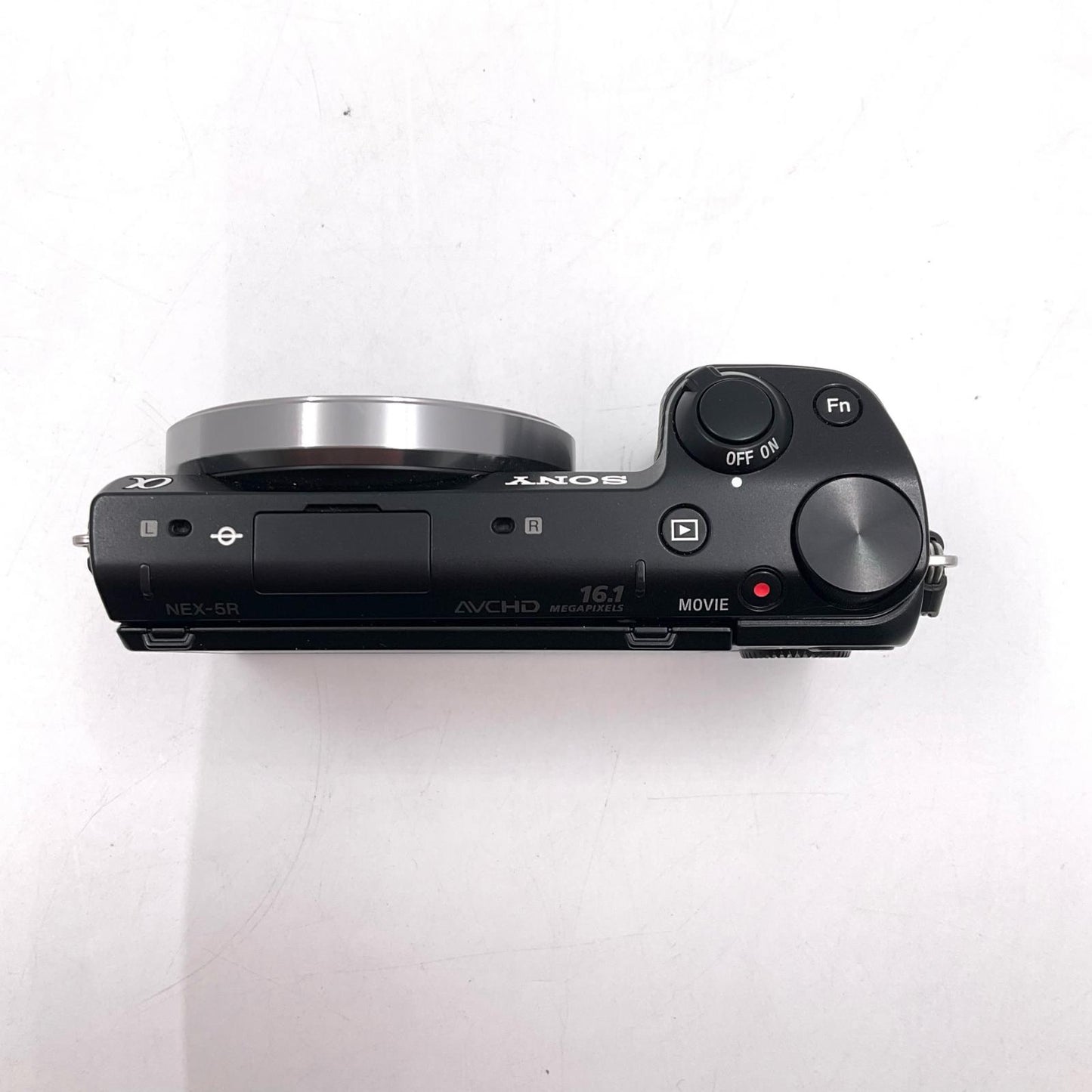 【全額返金保証】【最速発送】Sony デジタル一眼 α NEX-5R ボディ ブラック 美品 動作確認済