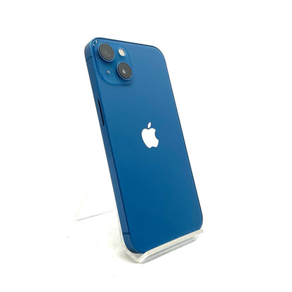 【全額返金保証】【最速発送】Apple iPhone iPhone 13 128GB ブルー au 超美品 動作確認済 100%