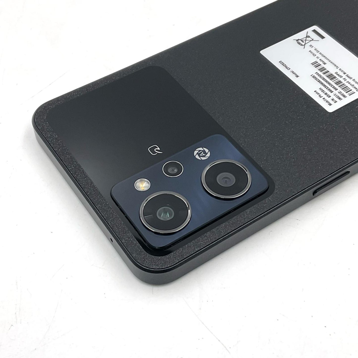 【全額返金保証】【最速発送】OPPO Reno 9 A 128GB ブラック 楽天モバイル SIMフリー CPH2523 白ロム 美品 動作確認済