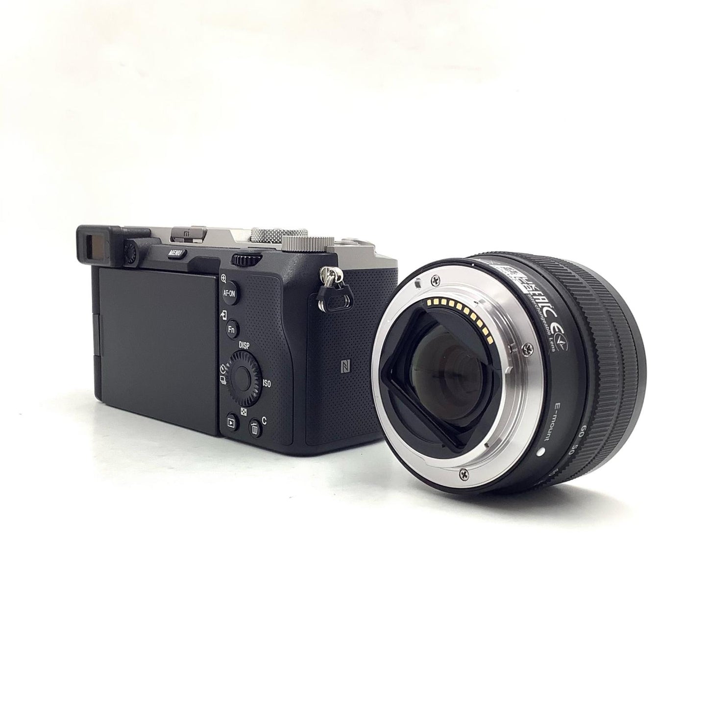 【全額返金保証】【最速発送】Sony デジタル一眼 α7C ILCE-7CL ズームレンズキット [シルバー] 美品 動作確認済