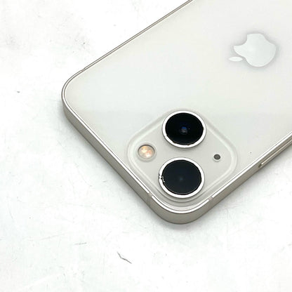 【全額返金保証】【最速発送】Apple iPhone iPhone 13 mini 256GB スターライト docomo 白ロム 動作確認済 77%