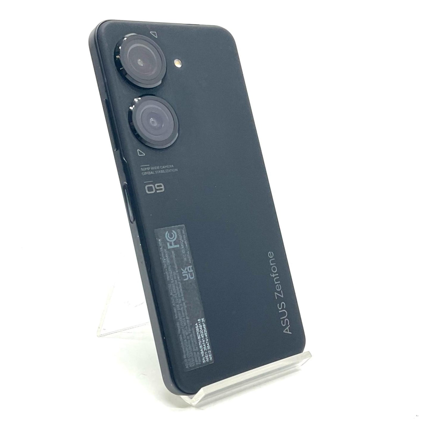 【全額返金保証】【最速発送】ASUS Zenfone 9 256GB ミッドナイトブラック SIMフリー 白ロム 美品 動作確認済