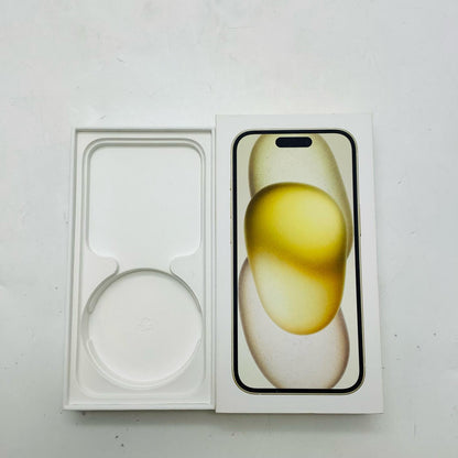 【全額返金保証】【最速発送】Apple iPhone iPhone 15 128GB イエロー Softbank SIMフリー 白ロム 美品 動作確認済 91%
