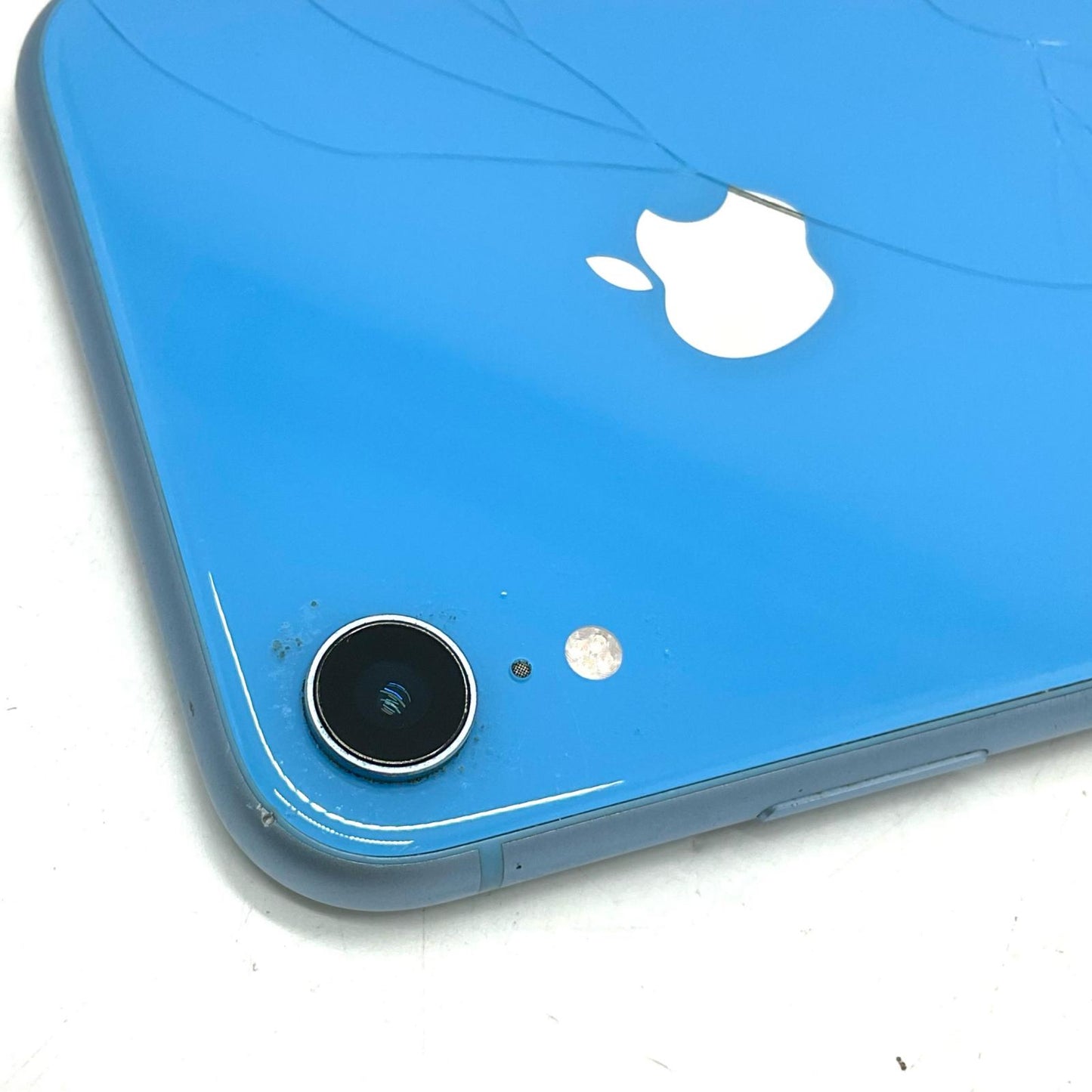 【最速発送】Apple iPhone iPhone XR 128GB ブルー Softbank 白ロム【難有】 81%