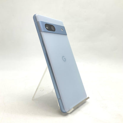 【全額返金保証】【最速発送】Google Pixel 7a 128GB Sea Softbank SIMフリー 白ロム 超美品 動作確認済
