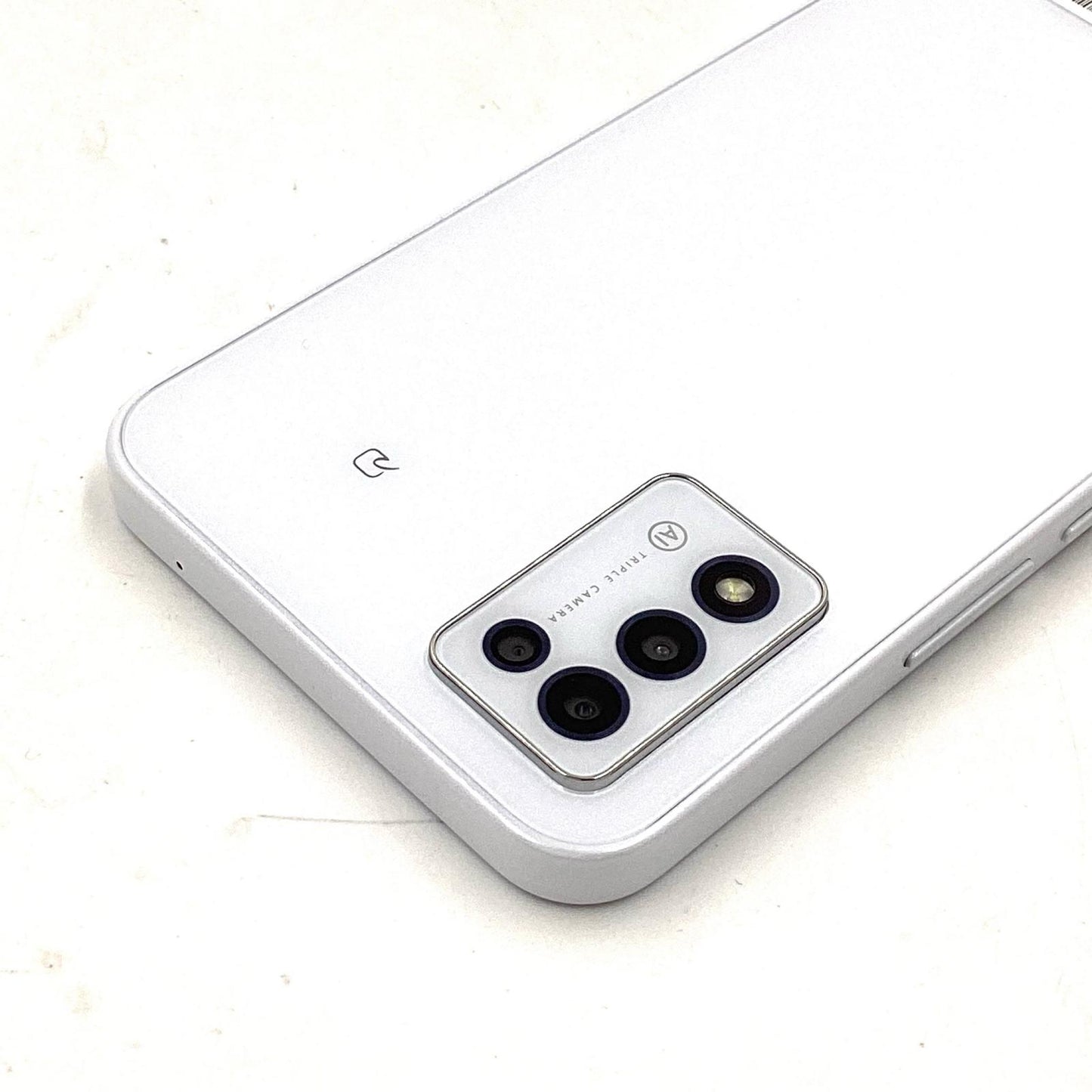 【全額返金保証】【最速発送】ZTE Libero 5G III 64GB ホワイト Softbank SIMフリー A202ZT 白ロム 超美品 動作確認済