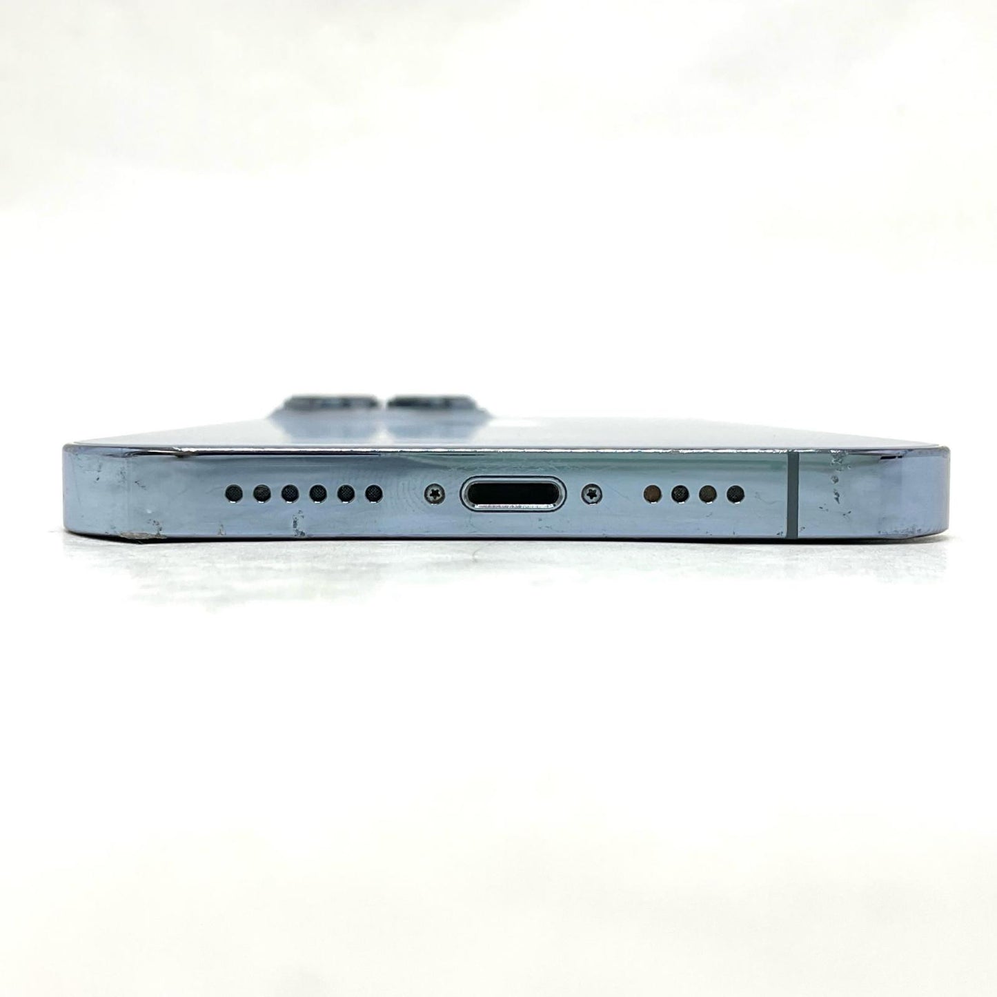【全額返金保証】【最速発送】Apple iPhone iPhone 13 Pro Max 256GB シエラブルー docomo 白ロム 動作確認済 74%