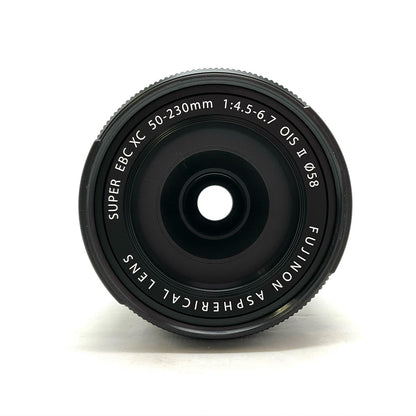 【全額返金保証】【最速発送】FUJIFILM フジノンレンズ XC50-230mmF4.5-6.7 OIS II [ブラック] 美品 動作確認済