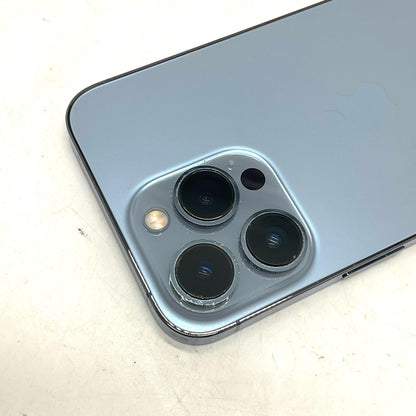 【全額返金保証】【最速発送】Apple iPhone iPhone 13 Pro 128GB シエラブルー 楽天モバイル 白ロム 動作確認済 83%