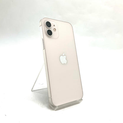 【全額返金保証】【最速発送】Apple iPhone iPhone 12 64GB ホワイト Softbank 白ロム 美品 動作確認済 80%