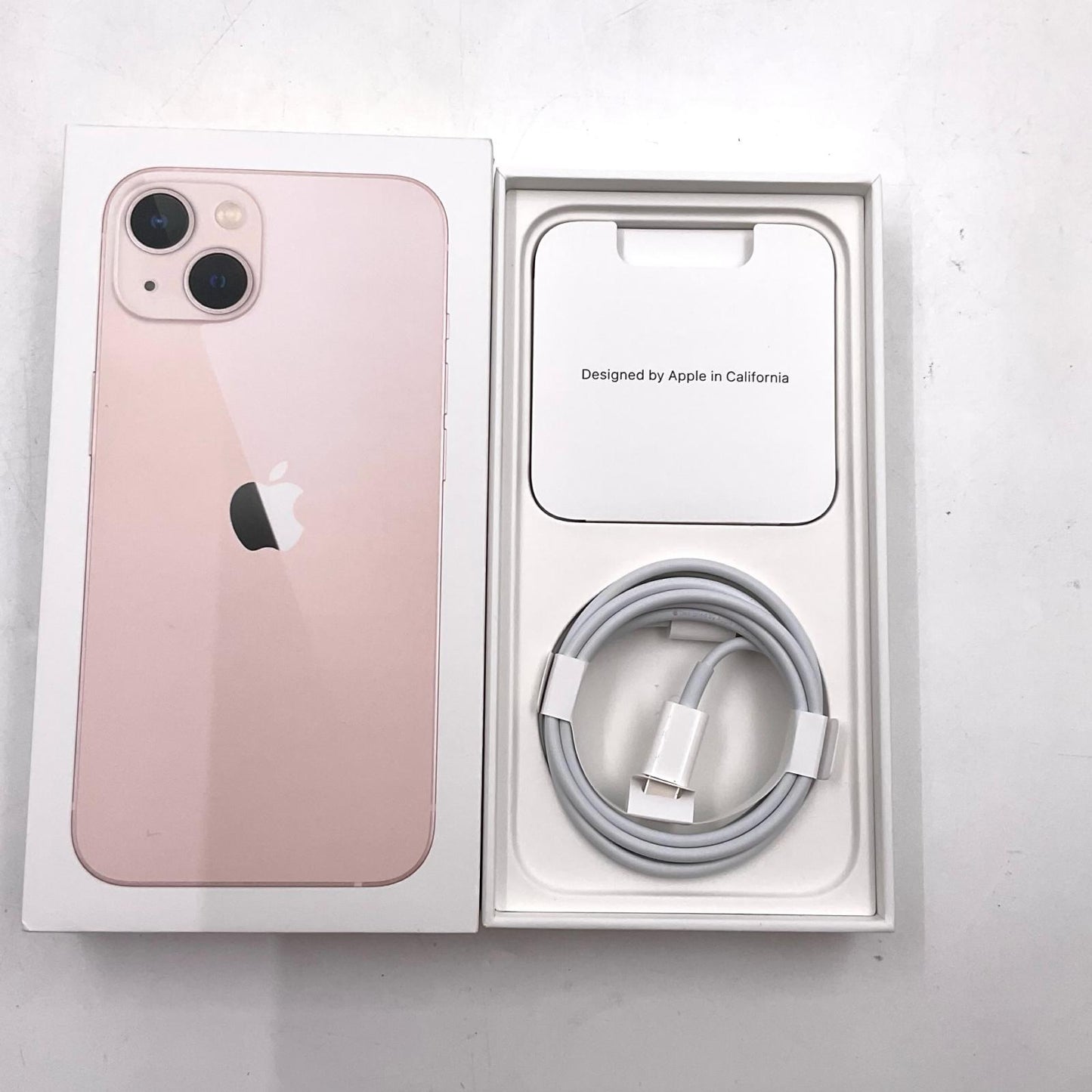 【全額返金保証】【最速発送】Apple iPhone iPhone 13 128GB ピンク docomo SIMフリー 白ロム 美品 動作確認済 80%