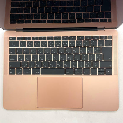 【全額返金保証】【最速発送】Apple MacBook Air 13インチ 2019 1.6 GHz デュアルコア Intel Core i5 8GB 256GB ゴールド 美品 動作確認済