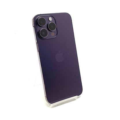 【全額返金保証】【最速発送】Apple iPhone iPhone 14 Pro Max 256GB ディープパープル SIMフリー 白ロム 動作確認済 77%
