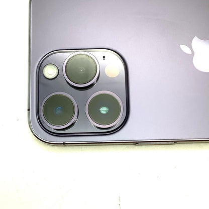【全額返金保証】【最速発送】Apple iPhone iPhone 14 Pro Max 256GB ディープパープル SIMフリー 白ロム 動作確認済 77%