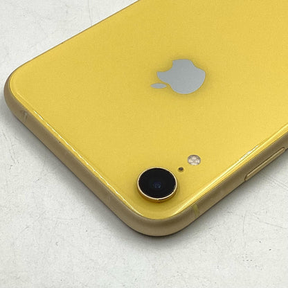 【全額返金保証】【最速発送】Apple iPhone iPhone XR 128GB イエロー docomo 白ロム 動作確認済 75%