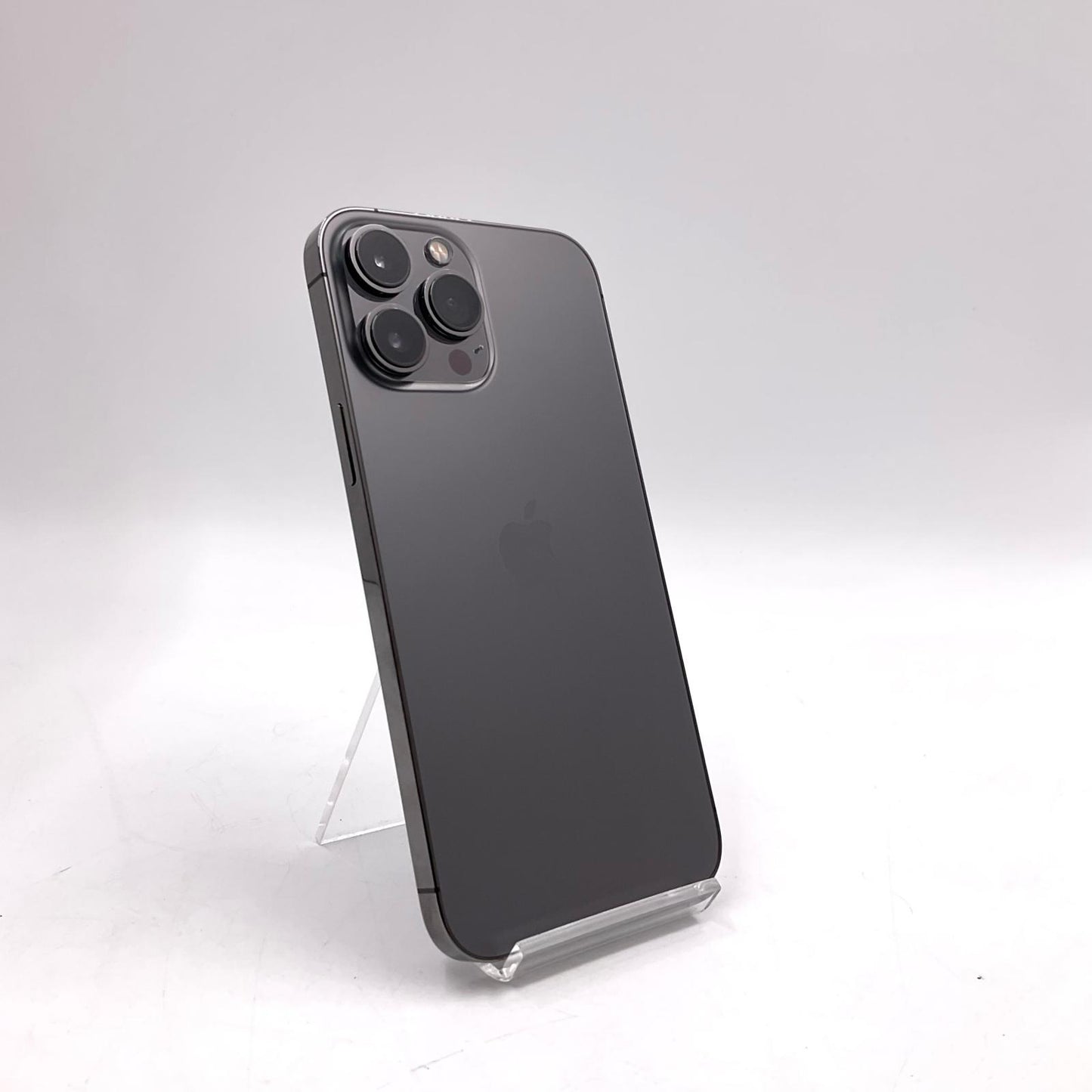 【全額返金保証】【最速発送】Apple iPhone iPhone 13 Pro Max 128GB グラファイト au SIMフリー 白ロム 動作確認済 80%