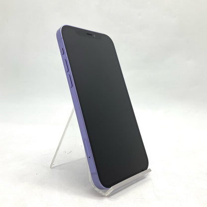 【全額返金保証】【最速発送】Apple iPhone iPhone 12 128GB パープル Softbank 動作確認済 81%