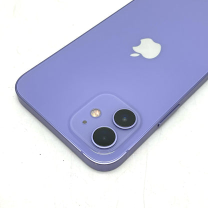 【全額返金保証】【最速発送】Apple iPhone iPhone 12 128GB パープル Softbank 動作確認済 81%