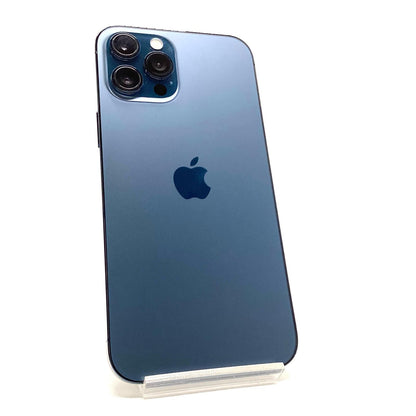 【最速発送】Apple iPhone iPhone 12 Pro Max 256GB パシフィックブルー Softbank 白ロム【難有】 79%