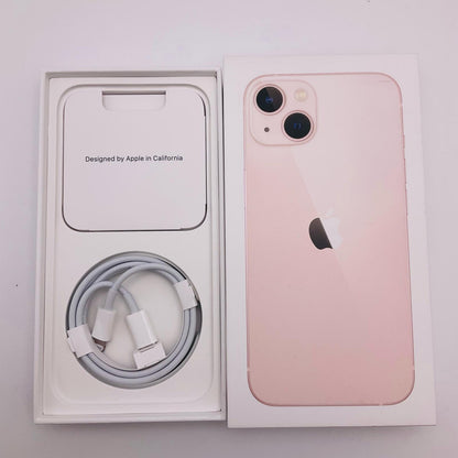【全額返金保証】【最速発送】Apple iPhone iPhone 13 256GB ピンク docomo 白ロム 美品 動作確認済 80%