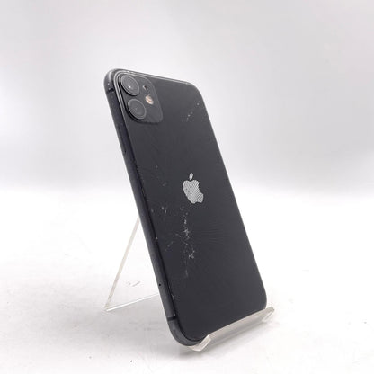 【最速発送】Apple iPhone iPhone 11 64GB ブラック Softbank SIMフリー 白ロム【難有】 74%