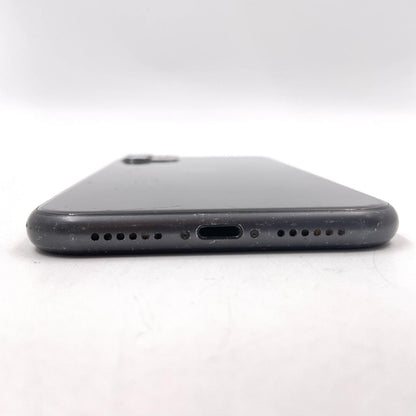 【最速発送】Apple iPhone iPhone 11 64GB ブラック Softbank SIMフリー 白ロム【難有】 74%