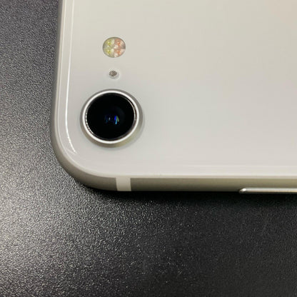 【全額返金保証】【最速発送】Apple iPhone iPhone SE（第2世代） 128GB ホワイト SIMフリー 白ロム 美品 動作確認済 85%