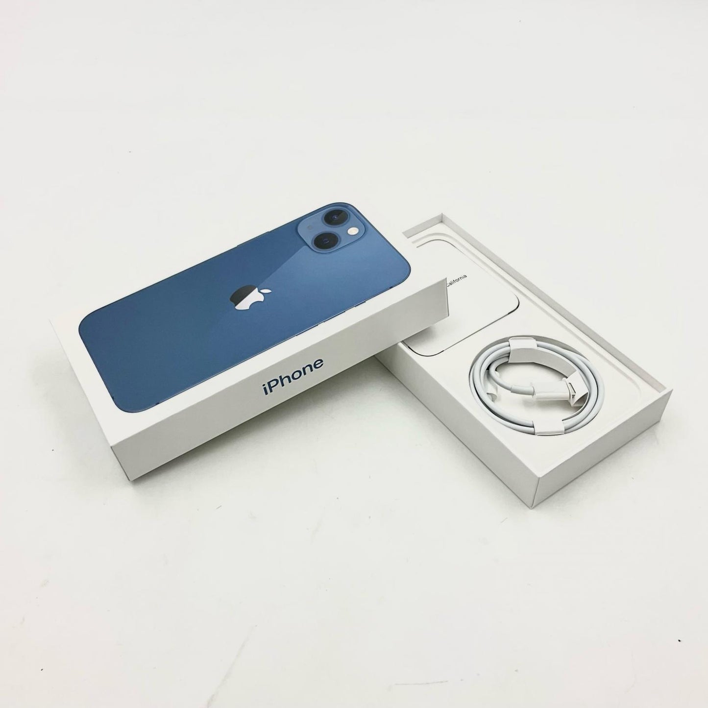 【全額返金保証】【最速発送】Apple iPhone iPhone 13 128GB ブルー SIMフリー 白ロム 動作確認済 75%