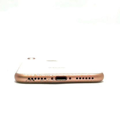【全額返金保証】【最速発送】Apple iPhone iPhone 8 64GB ゴールド au 白ロム 美品 動作確認済 80%