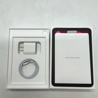 【全額返金保証】【最速発送】Apple iPad mini 8.3インチ 第6世代 64GB ピンク Wi-Fi 美品 動作確認済