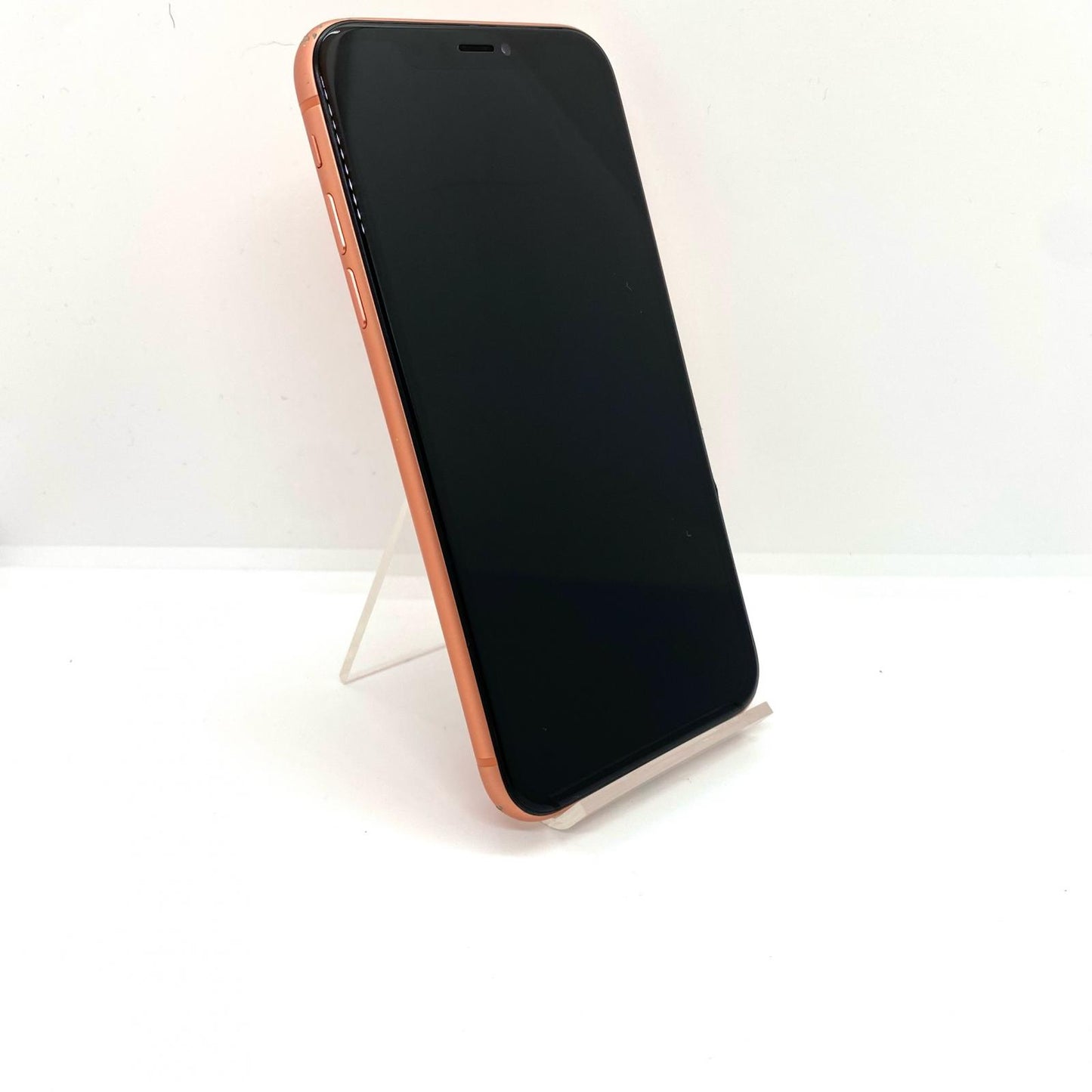 【最速発送】Apple iPhone iPhone XR 64GB コーラル docomo SIMフリー 白ロム【難有】 80%