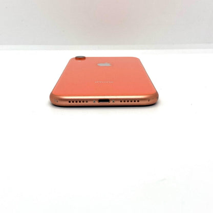【最速発送】Apple iPhone iPhone XR 64GB コーラル docomo SIMフリー 白ロム【難有】 80%