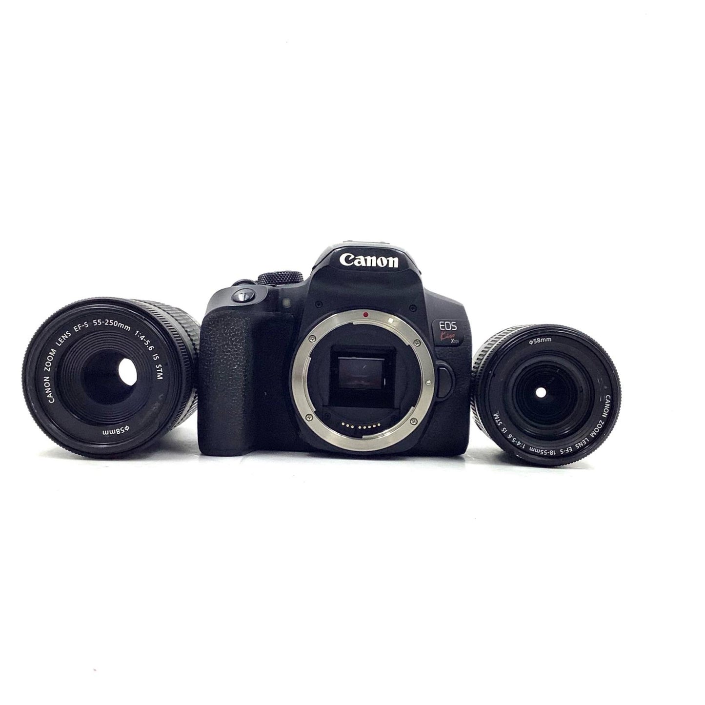 【全額返金保証】【最速発送】Canon デジタル一眼 EOS Kiss X10i ダブルズームキット 動作確認済