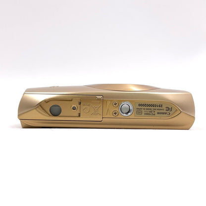 【全額返金保証】【最速発送】Canon コンパクトデジタルカメラ IXY 31S [ゴールド] 美品 動作確認済