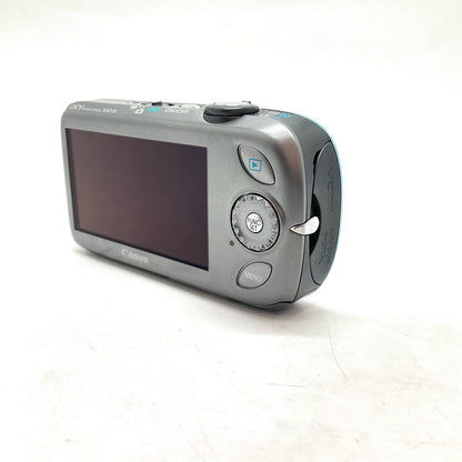 【全額返金保証】【最速発送】Canon コンパクトデジタルカメラ IXY DIGITAL 510 IS [ブルー] 動作確認済