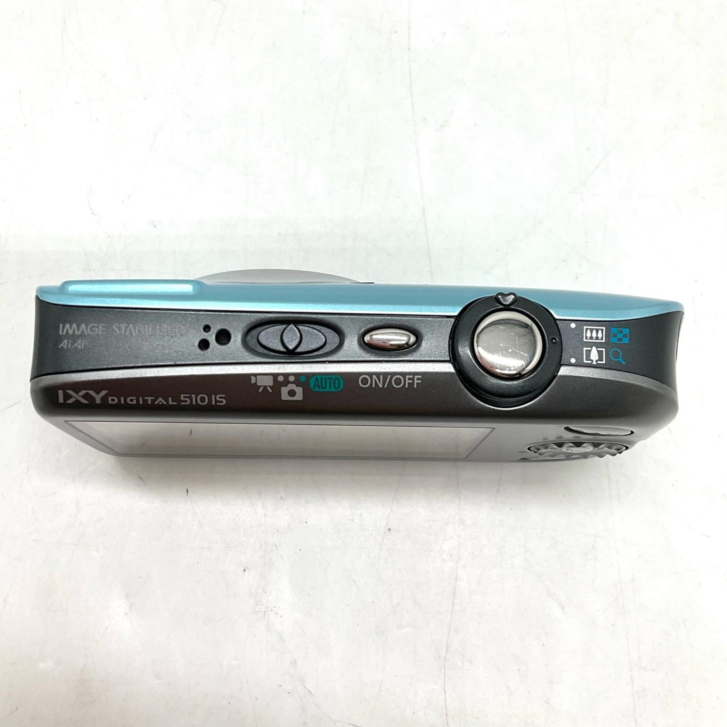【全額返金保証】【最速発送】Canon コンパクトデジタルカメラ IXY DIGITAL 510 IS [ブルー] 動作確認済