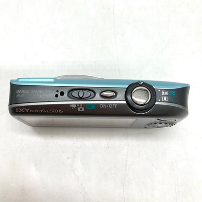 【全額返金保証】【最速発送】Canon コンパクトデジタルカメラ IXY DIGITAL 510 IS [ブルー] 動作確認済