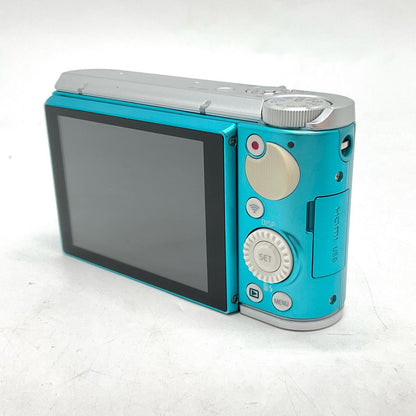 【全額返金保証】【最速発送】 コンパクトデジタルカメラ CASIO EXILIM EX-ZR1800 [ブルー] 美品 動作確認済