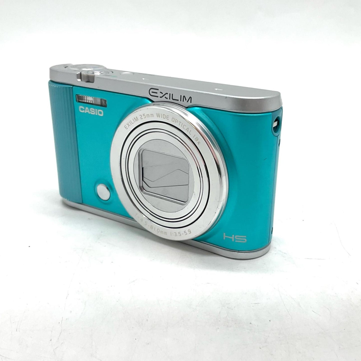 【全額返金保証】【最速発送】 コンパクトデジタルカメラ CASIO EXILIM EX-ZR1800 [ブルー] 美品 動作確認済