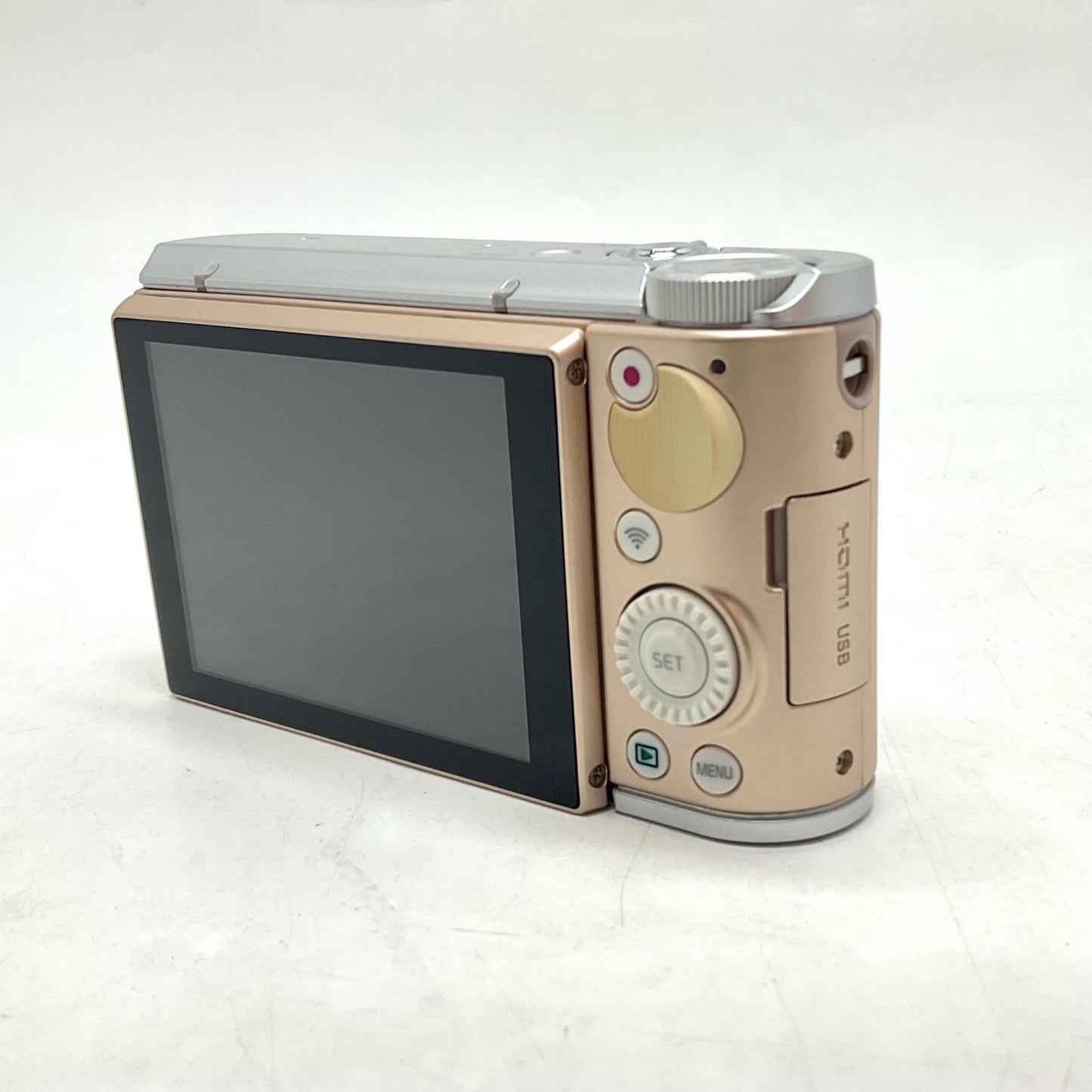 【全額返金保証】【最速発送】 コンパクトデジタルカメラ CASIO EXILIM EX-ZR1800 [ゴールド] 美品 動作確認済