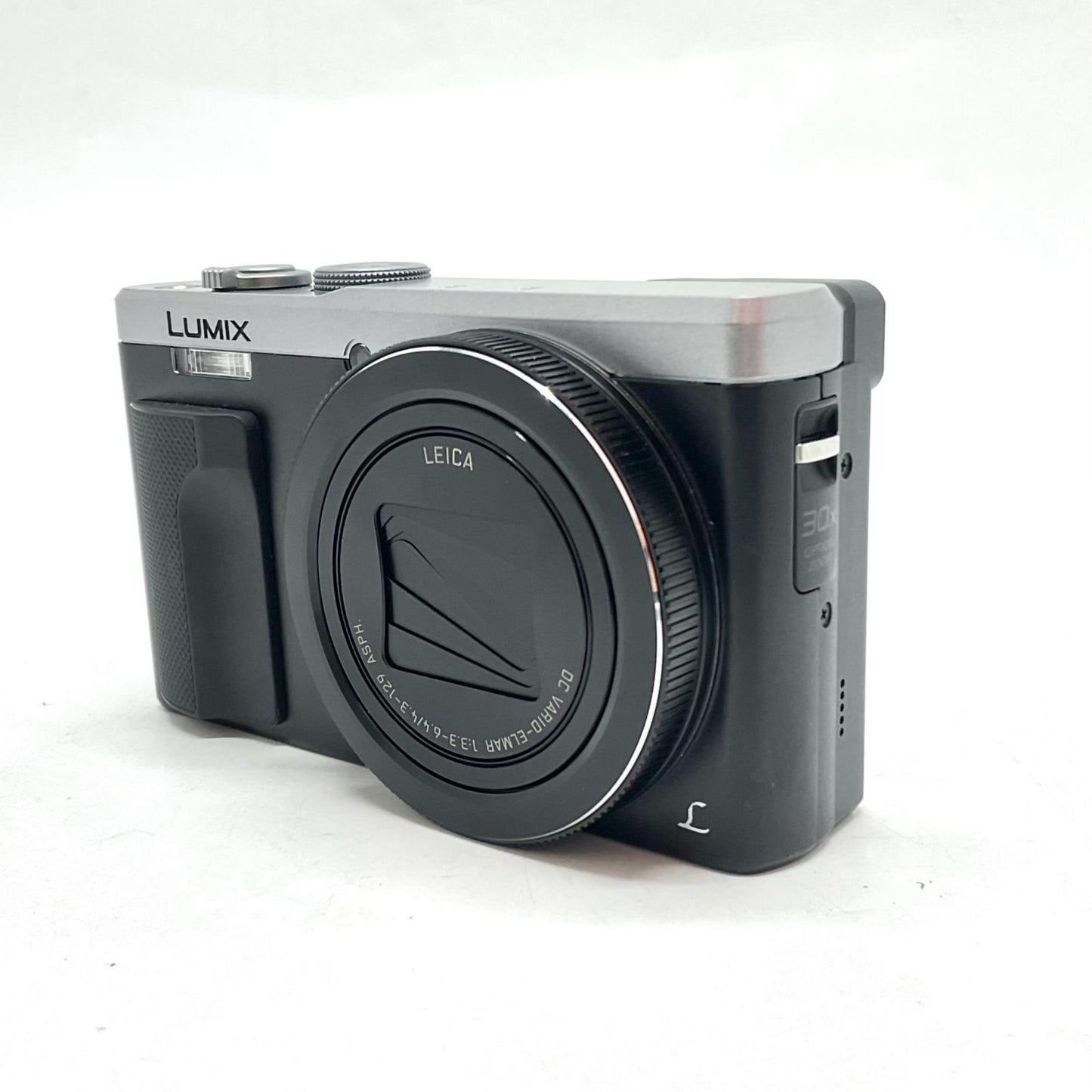 【全額返金保証】【最速発送】Panasonic コンパクトデジタルカメラ LUMIX DMC-TZ85 シルバー 美品 動作確認済