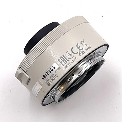 【全額返金保証】【最速発送】Sony TELE CONVERTER 2x SEL20TC 超美品 動作確認済