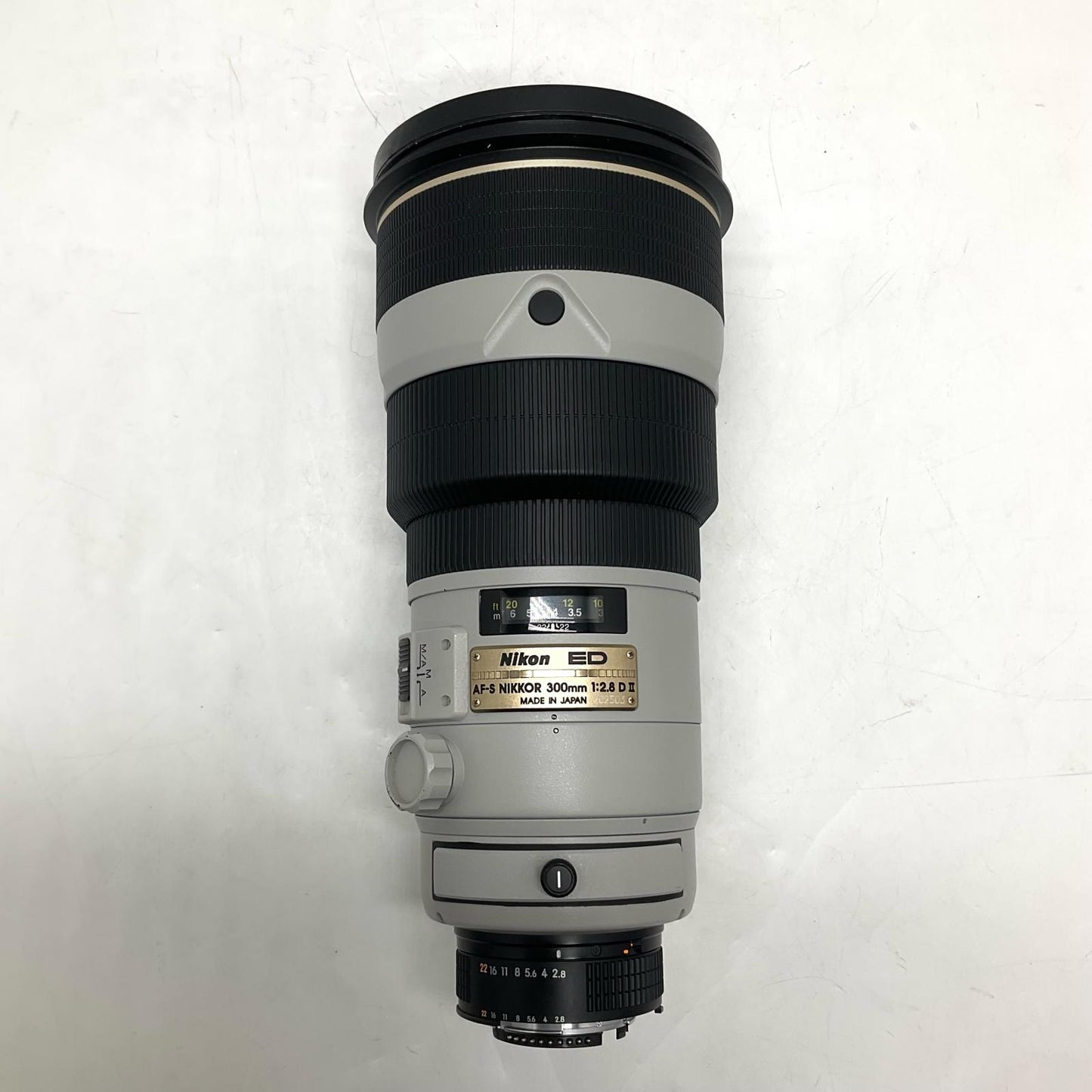 【最速発送】Nikon AF-S ED 300mm F2.8 D II ライトグレー【難有】