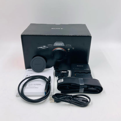【全額返金保証】【最速発送】Sony デジタル一眼 α1 ボディ ILCE-1 美品 動作確認済